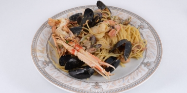 Spaghetti with Sea Food